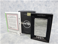 HARD ROCK CAFE MEMPHIS Laser Engraved Polished Chrome Lighter (Zippo, 250, 2011)