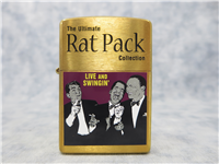 LIVE AND SWINGIN' The Ultimate Rat Pack Collection Limited Edition Brass Lighter (Zippo, 20914, 2004)
