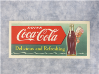 1951 Sprite Boy & Coke Bottle Lithograph Coca-Cola Ink Blotter