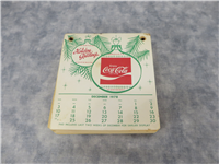 Coca-Cola Calendar Display 1978-1979 Complete Paper Pad 