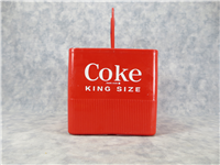 Vintage Red Plastic Coke/Coca-Cola KING SIZE (6) 10-12 oz. Bottle Carrier/Holder