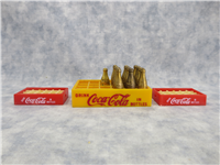Vintage 1950's Coca-Cola Miniature Bottles & Case + 2 Additional Cases Lot