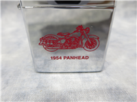 1954 PANHEAD Motorcycle Polished Chrome Lighter (Zippo, #250, 1994)  
