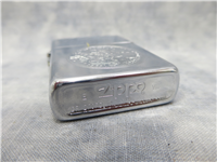 1969-1989 FIRST MEN ON THE MOON Laser Engraved Polished Chrome Lighter (Zippo, 1992)
