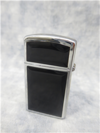 DAN Engraved Black Ultralite Chip Polished Chrome Slim Lighter (Zippo, #16515, 1992)