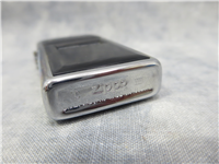 DAN Engraved Black Ultralite Chip Polished Chrome Slim Lighter (Zippo, #16515, 1992)