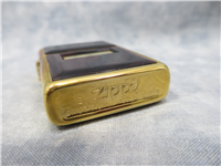Engraveable Tortoise Shell Ultralite Chip Brass Lighter (Zippo, 1993)