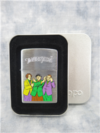 THREE STOOGES/3 SILLY MEN Brushed Chrome Lighter (Zippo, #429, 1997)