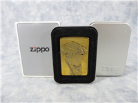 FULL HOUSE Playing Cards Surprise Emblem Brass Lighter (Zippo, 28837, 1996-2002)  