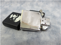 SKULL Black Matte Lighter (Zippo, #81068, 1997)  
