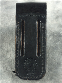 HARLEY DAVIDSON 5" x 2" Black Embossed Leather Sheath