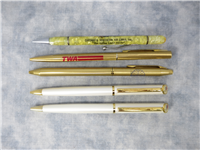 Vintage TWA Chicago Southern Air Lines PAN AM United Pen/Pencil Lot of 5