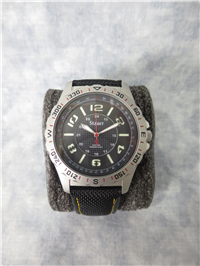 STAUER 24569 Men's TAC-7 3 ATM Black, Red & Stainless Wrist Watch
