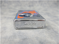 DENVER BRONCOS NFL Polished Chrome Lighter (Zippo, #250NFL.448, 1997)  