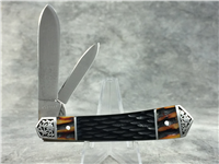 SMITH & WESSON CH2222 Bonestag & Steel Teardrop Jack Knife