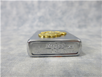 USMC/UNITED STATES MARINE CORPS Emblem Brushed Chrome Lighter (Zippo, 1999-2000)