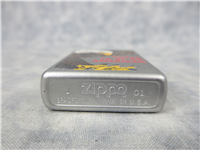 PROUD TO BE AN AMERICAN/EAGLE Satin Chrome Lighter (Zippo, 2001)
