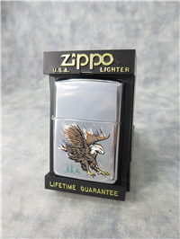 LANDING EAGLE Polished Chrome Lighter (Zippo, 1997)