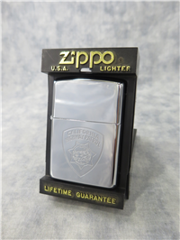 CALIFORNIA HIGHWAY PATROL Laser Engraved Polished Chrome Lighter (Zippo, 1993)