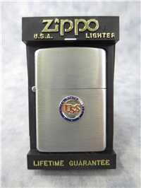UNITED STATES STEEL Advertising Brushed Chrome Lighter (Zippo, 1958)