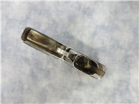 BUFFALO WITH NECKLACE Pewter Emblem Polished Chrome Lighter (Zippo, Barrett Smythe, #B145, 1995)  