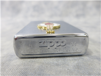 BETTY GRABLE Pin Up/SENTIMENTAL JOURNEY Aircraft Emblem Brushed Chrome Lighter (Zippo, 2004)
