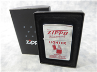 ZIPPO WINDPROOF LIGHTER ADVERTISING Polished Chrome Lighter (Zippo, 2003)