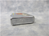 LIONEL SANTA FE F3 DIESEL LOCOMOTIVE Brushed Chrome Lighter (Zippo, M200LT.797, 1999)