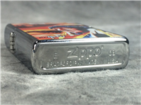 MAZZI NATIVE AMERICAN Color Print Brushed Chrome Lighter (Zippo, 2008)