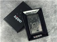 MOON LANDING 40TH ANNIVERSARY Special Edition Black Crackle Lighter (Zippo 24650, 2009)  
