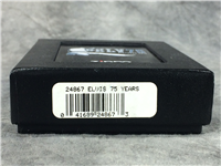 "ELV75" ELVIS PRESLEY 75TH BIRTHDAY Polished Chrome Lighter (Zippo 24867, 2009)  