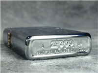 FRANK SINATRA SILHOUETTE & SIGNATURE Polished Chrome Lighter (Zippo 20503, 2004)