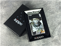 JOHN WAYNE THE DUKE Brushed Chrome Lighter (Zippo 24541, 2008)