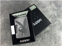 PLAYBOY BUNNY Armor Swarovski Crystal Polished Chrome Lighter (Zippo 28963, 2015)