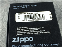 PLAYBOY Red Iced Street Chrome Lighter (Zippo 28193, 2011)