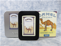 CAMEL TURKISH GOLD Matte Cream Lighter (Zippo, CZ357, 2000)