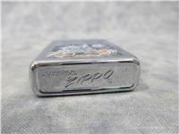 APOLLO 11 MOON LANDING Polished Chrome Lighter (Zippo, 1969)