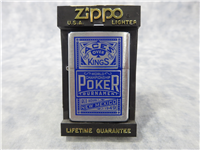 ACES OVER KINGS/MARLBORO World Championship Poker Tournament 2-Sided Brushed Chrome Pat. 2032695 Replica Lighter (Zippo, 2001)