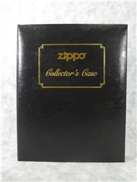 ZIPPO Black & Gold COLLECTOR'S CASE Book (Holds 12 Lighters)
