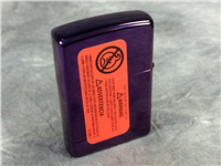PLAYBOY ABYSS Purple Polished Chrome Lighter (Zippo 28076, 2010)  