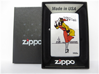 1930's Windy Girl (Red Dress) Satin Chrome Lighter (Zippo, 24385, 2008)