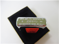 WINDY GIRL (GREEN) 1937 Replica Polished Chrome Vintage Series Lighter (Zippo, 2004)