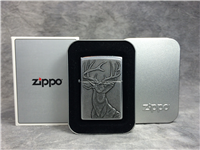DEER Street Chrome Lighter (Zippo 21230, 2007) New Sealed