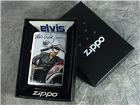 ELVIS PRESLEY ALFRED WERTHEIMER Brushed Chrome Lighter (Zippo 28074, 2011) New Sealed