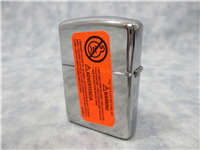  JACK DANIEL'S WHISKEY Engraved Polished Chrome Armor Case Lighter (Zippo, 28144, 2011)