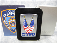 NYPD NEW YORK'S FINEST Street Chrome Lighter (Zippo, 20860, 2004)