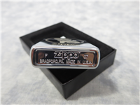 GEORGE GRANT BLAISDELL Zippo Founder Polished Chrome 2-Sided Lighter (Zippo, 2007)