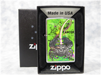 ZODIAC CANCER Polished Chrome Lighter (Zippo, 24934, 2011)