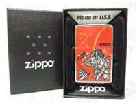 ZODIAC VIRGO Polished Chrome Lighter (Zippo, 24936, 2011)
