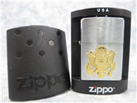 U.S. ARMY EMBLEM Brushed Chrome Lighter (Zippo, 2005)